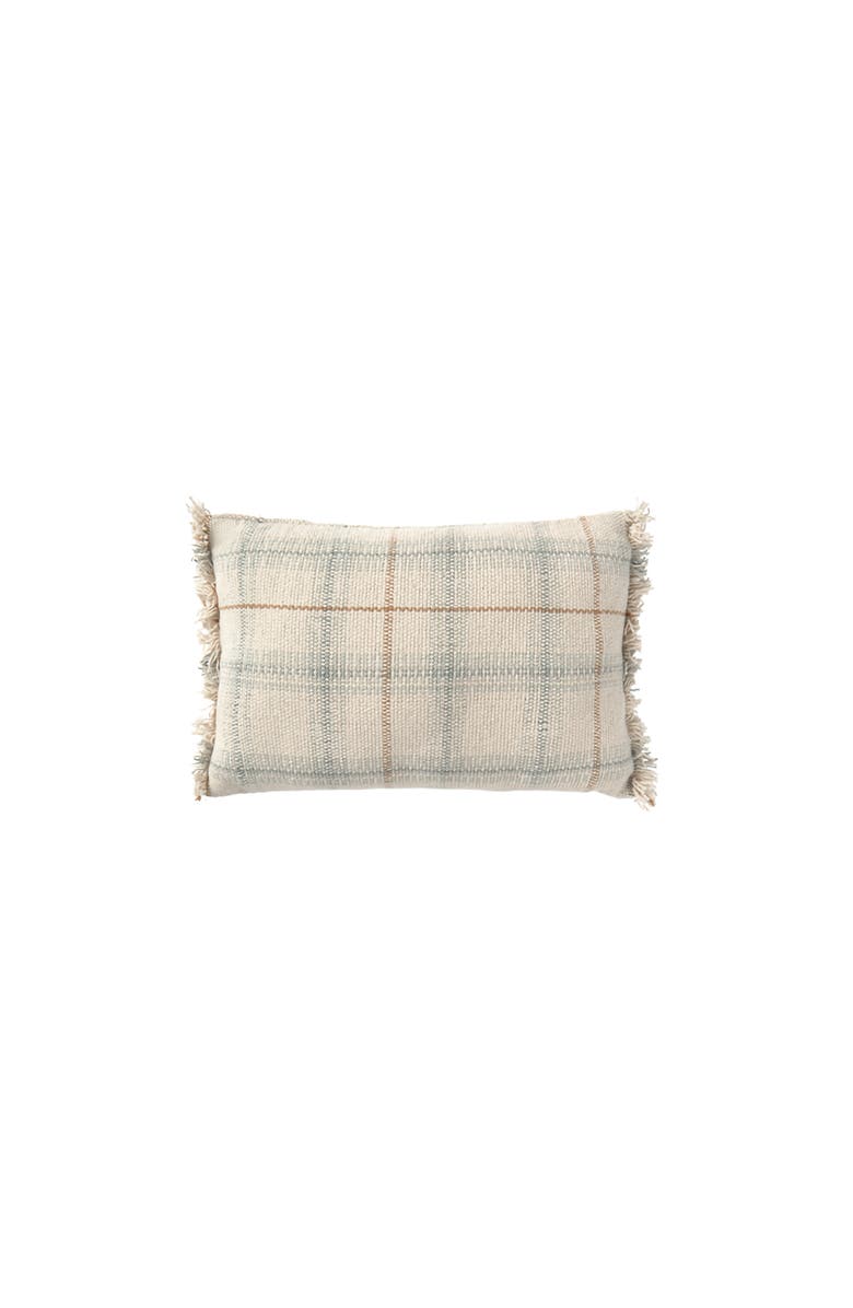 Lorena Canals Handloom Cushion, Main, color, Blue Sage