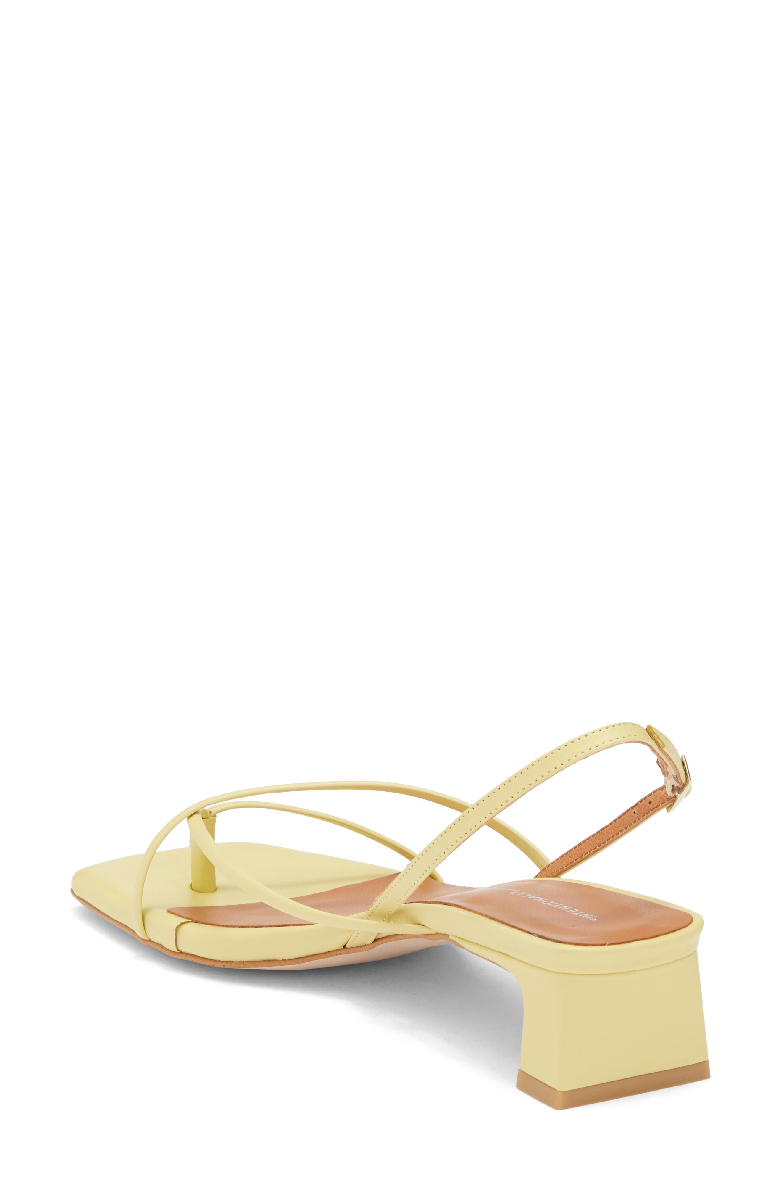 Fifi Slingback Sandal, Alternate, color, BUTTER
