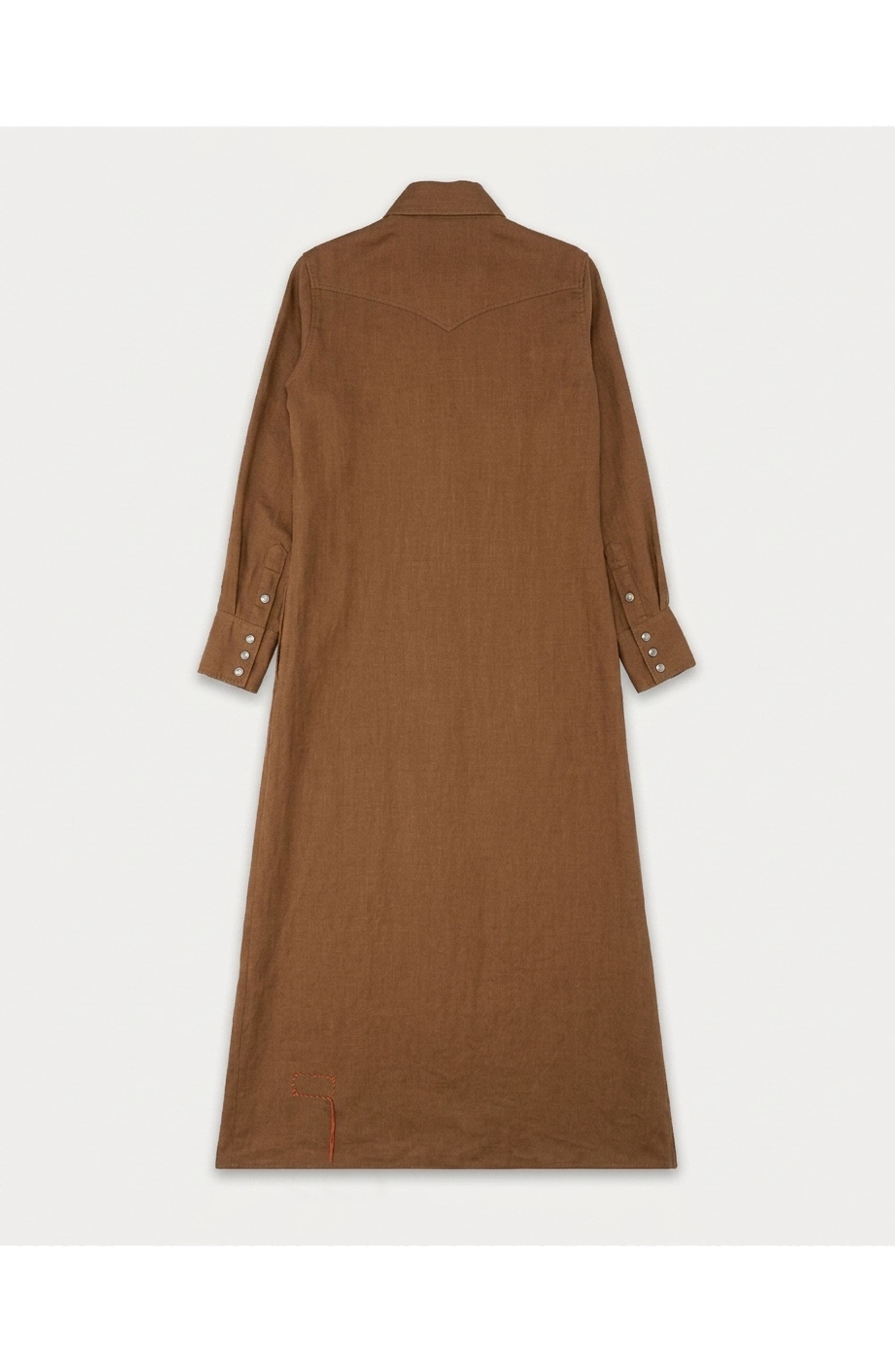Arley Linen Shirt Dress - image 2
