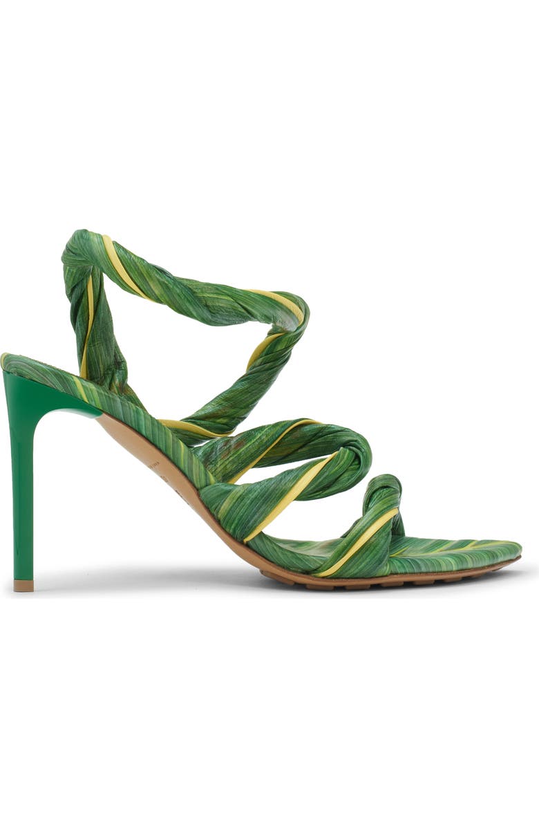 Bottega Veneta Leaf Ankle Strap Sandal, Alternate, color,