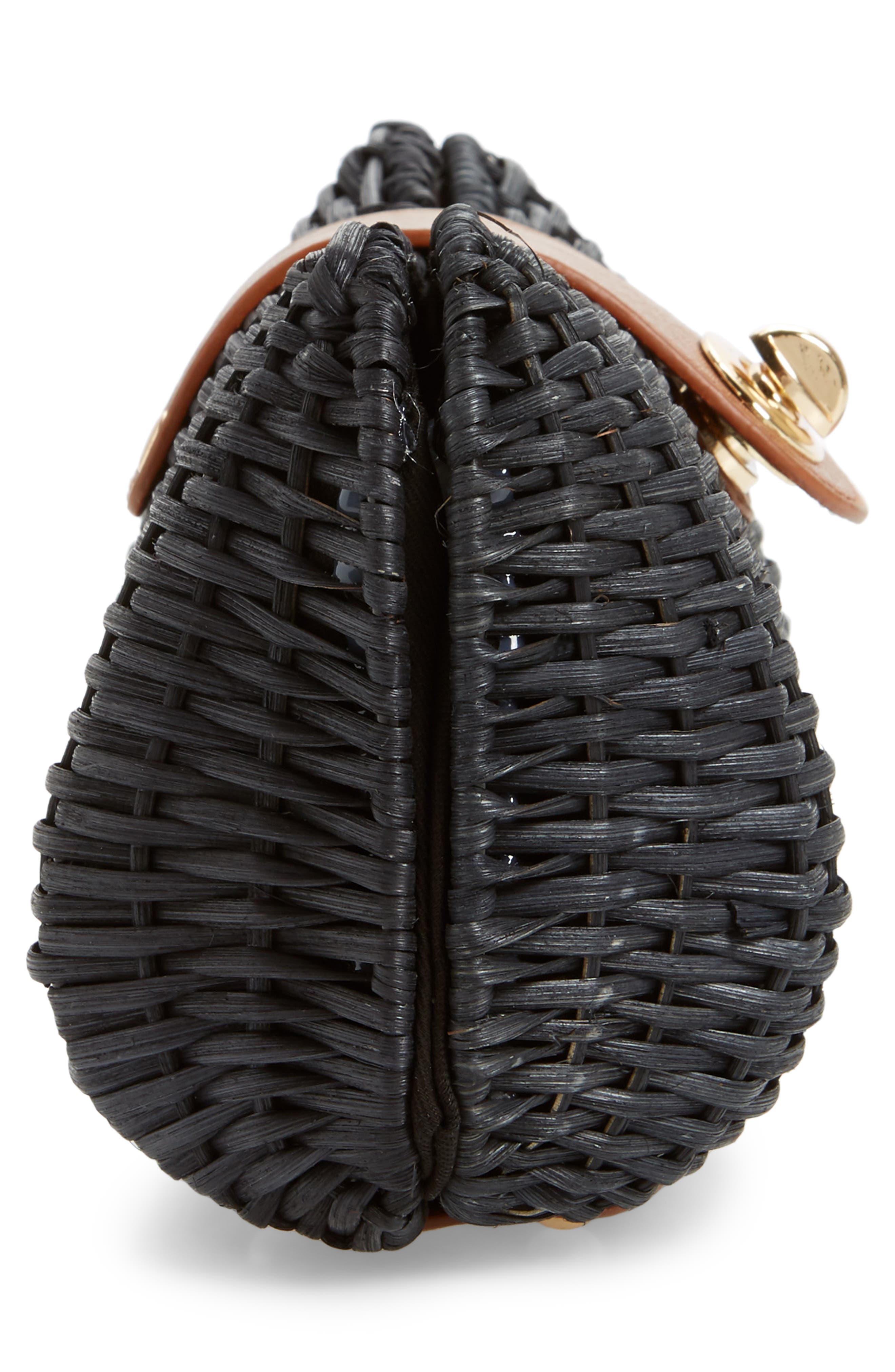 Nordstrom Wicker Clutch, Alternate, color, 