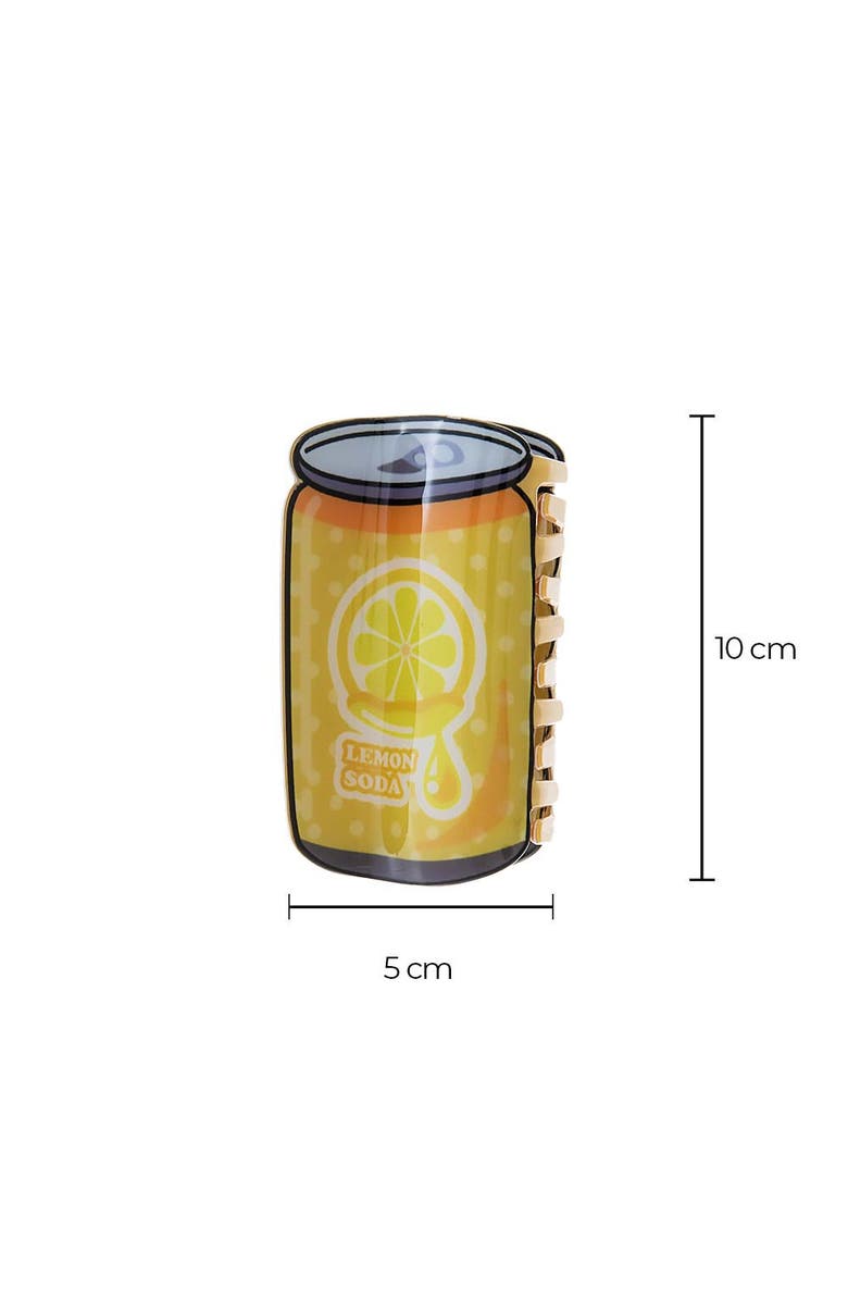 BY ADINA EDEN Lemonade Fizz Claw Clip, Alternate, color, Yellow