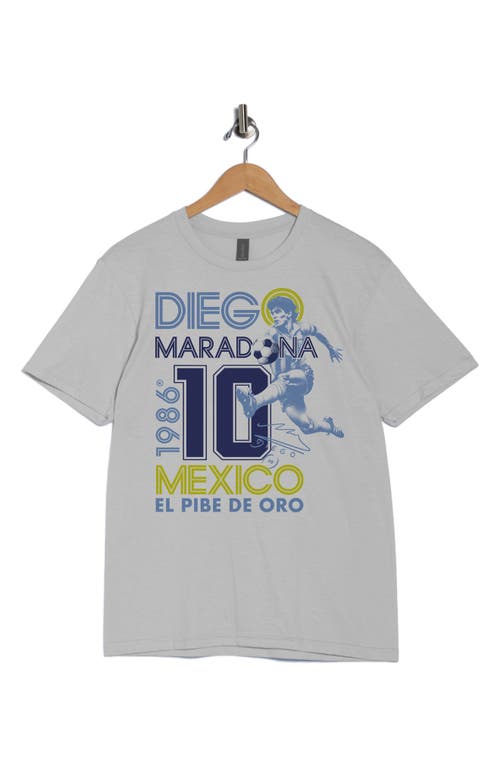 Monster Digital Maradona Diego El Pide Graphic T-shirt In White
