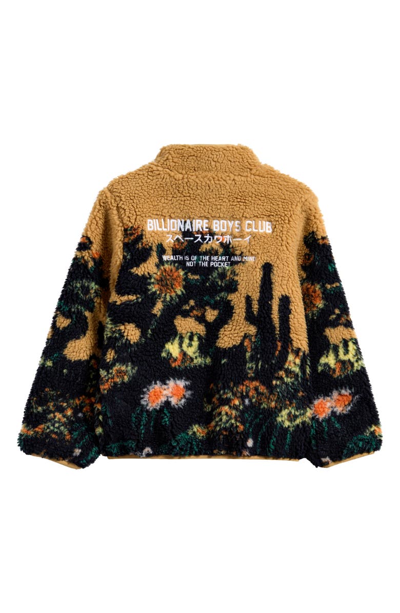 Billionaire Boys Club Kids' Desierto High Pile Fleece Jacket, Alternate, color, Curry