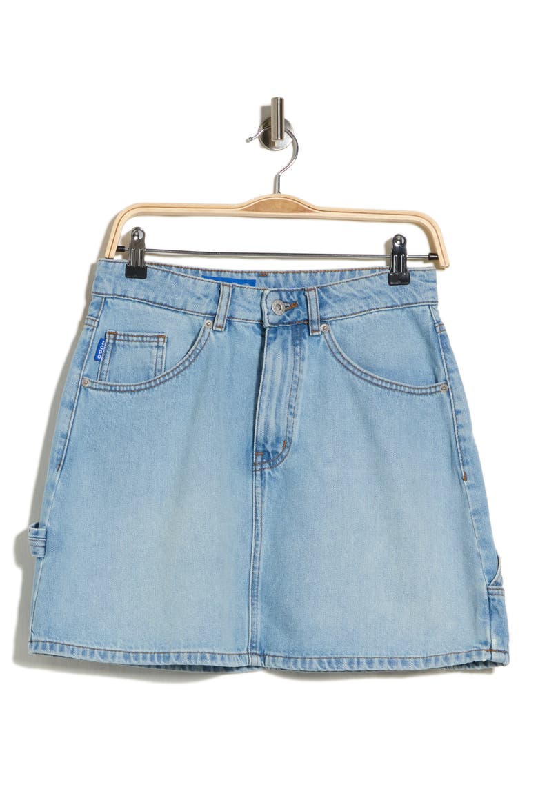 Gami Carpenter Miniskirt, Main, color, TURQ/ AQUA