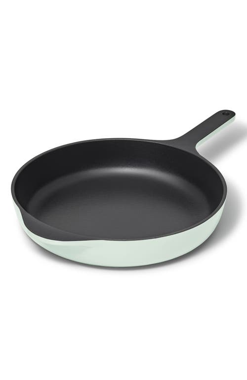 Caraway 10.5-inch Enameled Cast Iron Skillet In Mist