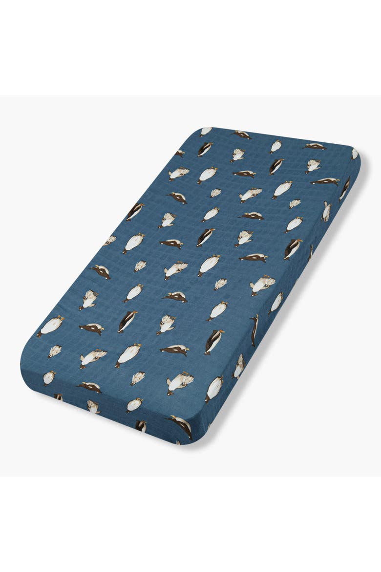 Crib Sheet, Main, color, Penguins