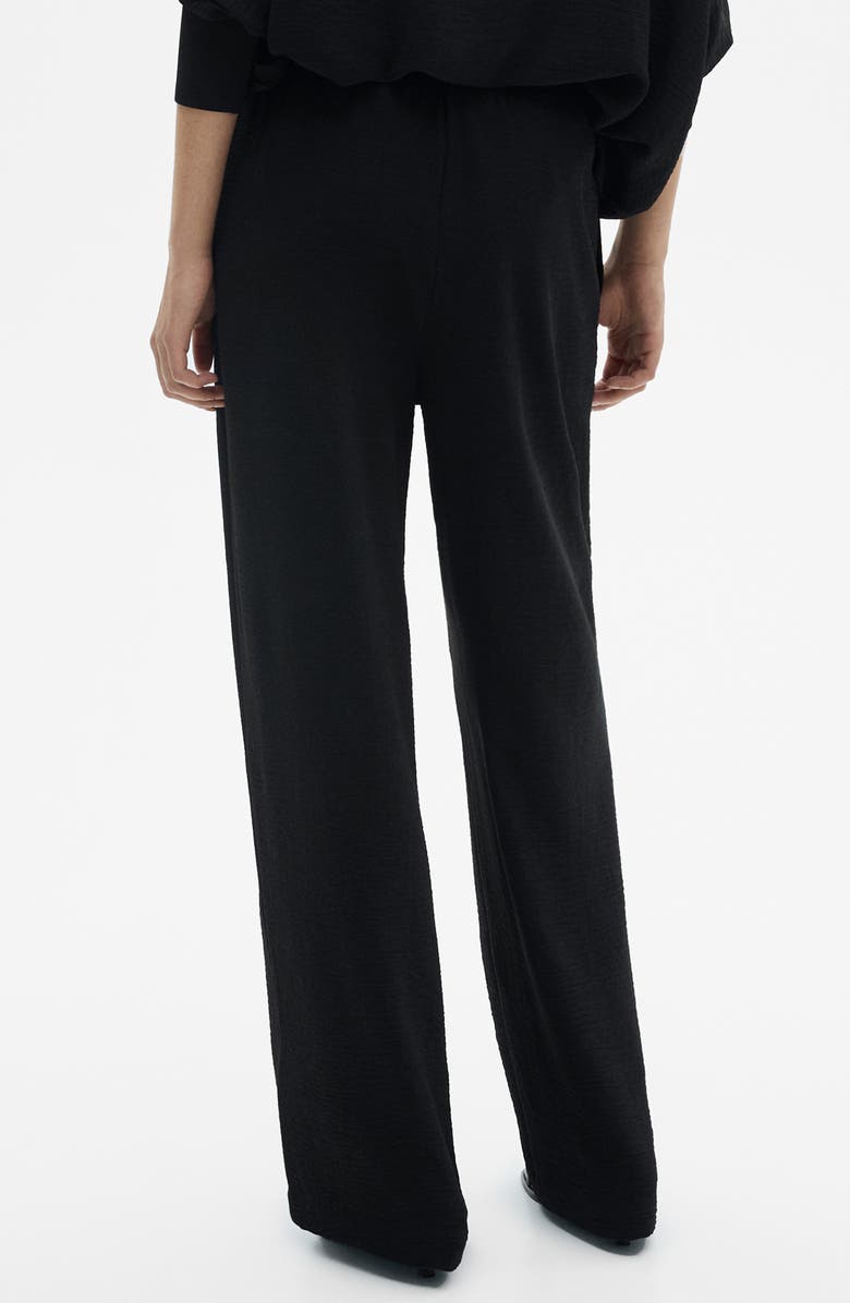 MANGO Straight Leg Knit Pants, Alternate, color,