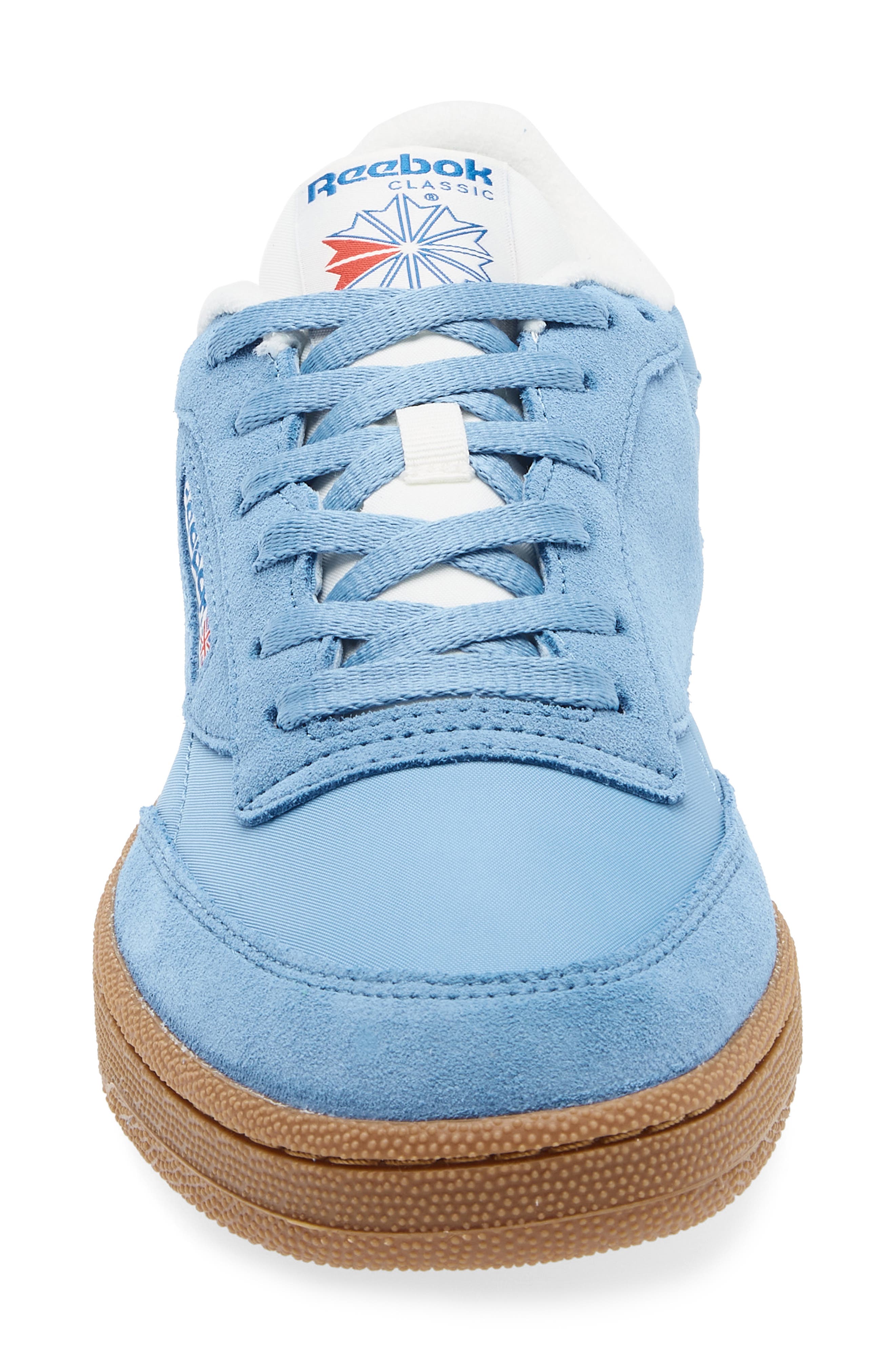 Reebok Club C 85 Sneaker, Alternate, color, Essentialblue/ Chalk/ Gum
