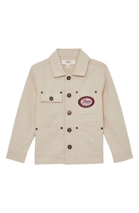 Kids' Copeland Cotton Twill Button-Up Chore Coat (Big Kid)