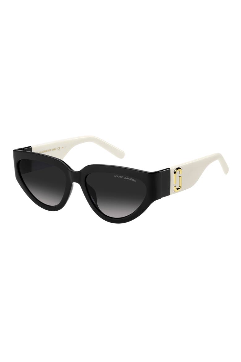 57mm Cat Eye Sunglasses, Alternate, color, 080S-9O