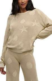 Barefoot Dreams® Shell Relaxed Fit Semisheer Cotton Sweater