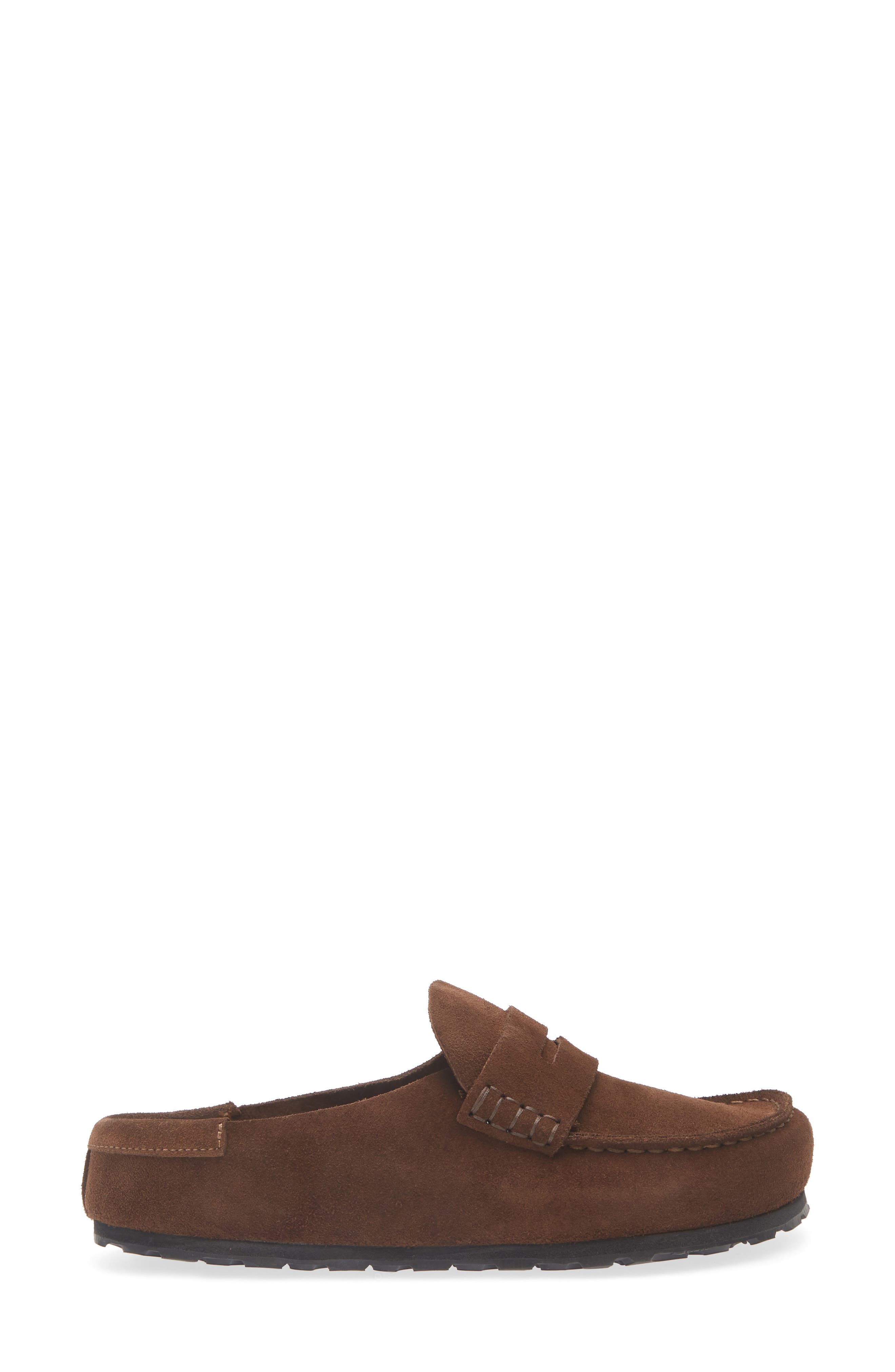 Birkenstock Naples Clog, Alternate, color, Carafe Suede
