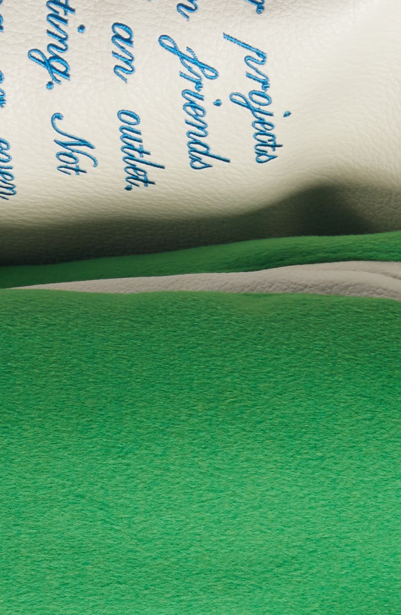 DIET STARTS MONDAY Arts District Wool Blend Varsity Jacket, Alternate, color,