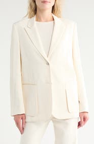 TWP Sweet Pea Peak Lapel Blazer