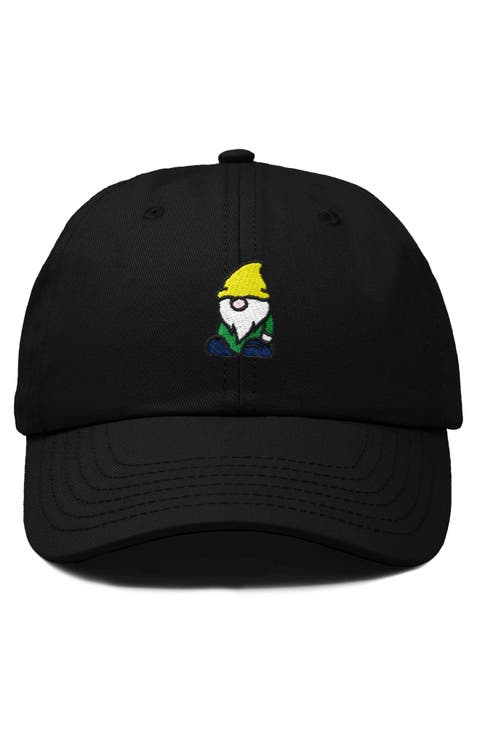 Gnome Embroidered Dad Hat