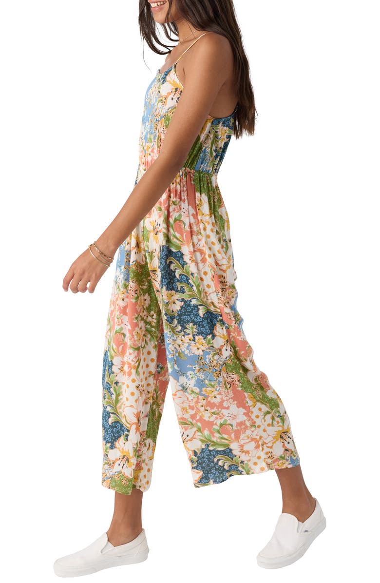 O'Neill Kids' Liana Floral Jumpsuit, Alternate, color,
