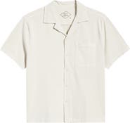 ALEX CRANE Caza Featherweight Organic Cotton Camp Shirt