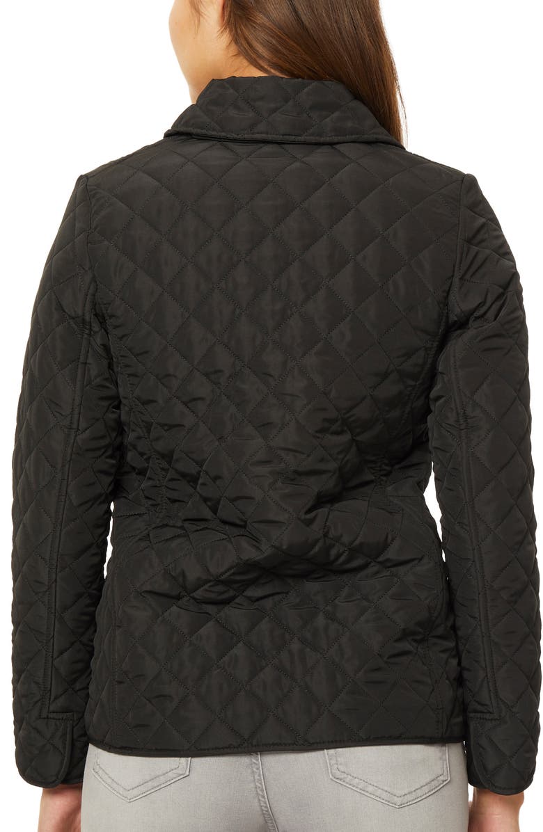Jones New York Quilted Button Front Jacket, Alternate, color, 