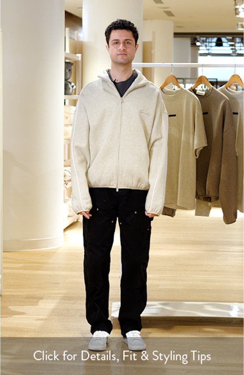 Modern Fit Fleece Track Jacket, sales video thumbnail