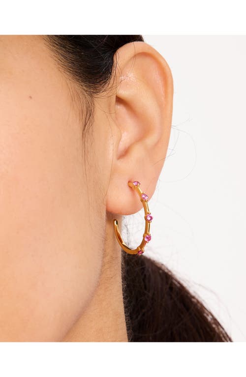 Kate Spade New York Cubic Zirconia Hoop Earrings