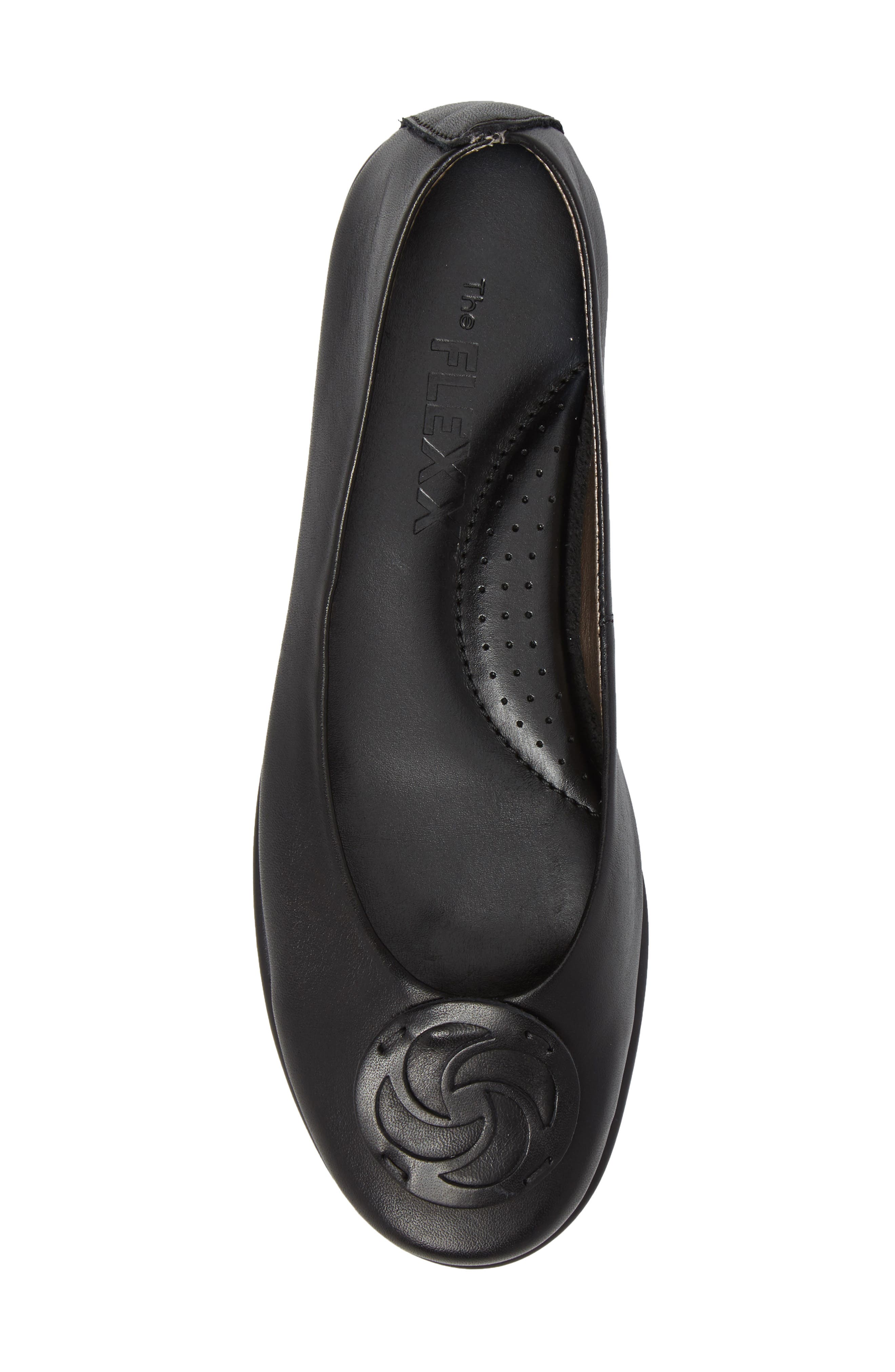 The FLEXX Bon Bon Plush Medallion Flat, Alternate, color, 