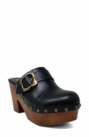SHUSHOP Lucy Platform Clog