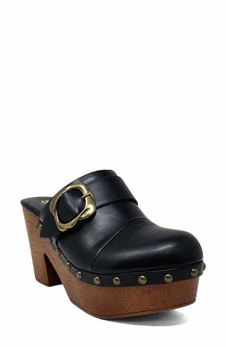 SHUSHOP Lucy Platform Clog