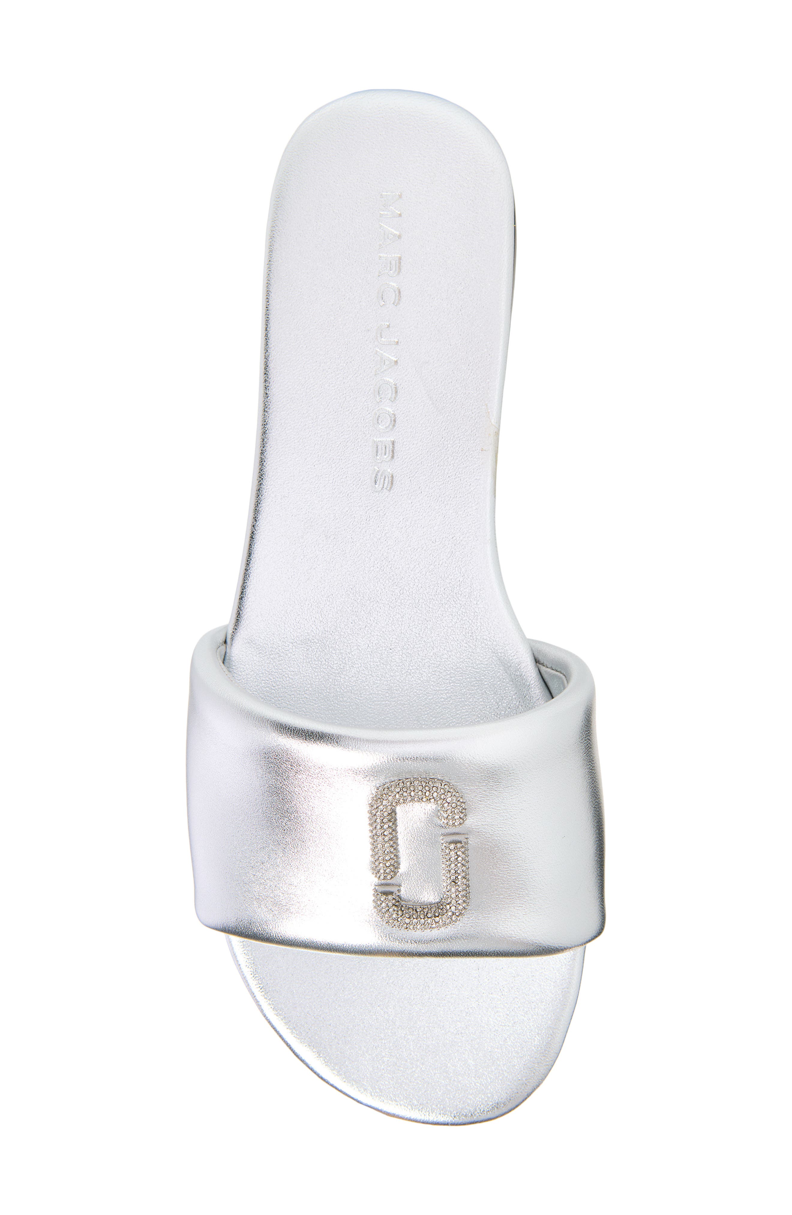 Marc Jacobs The Snapshot Slide, Alternate, color, Silver