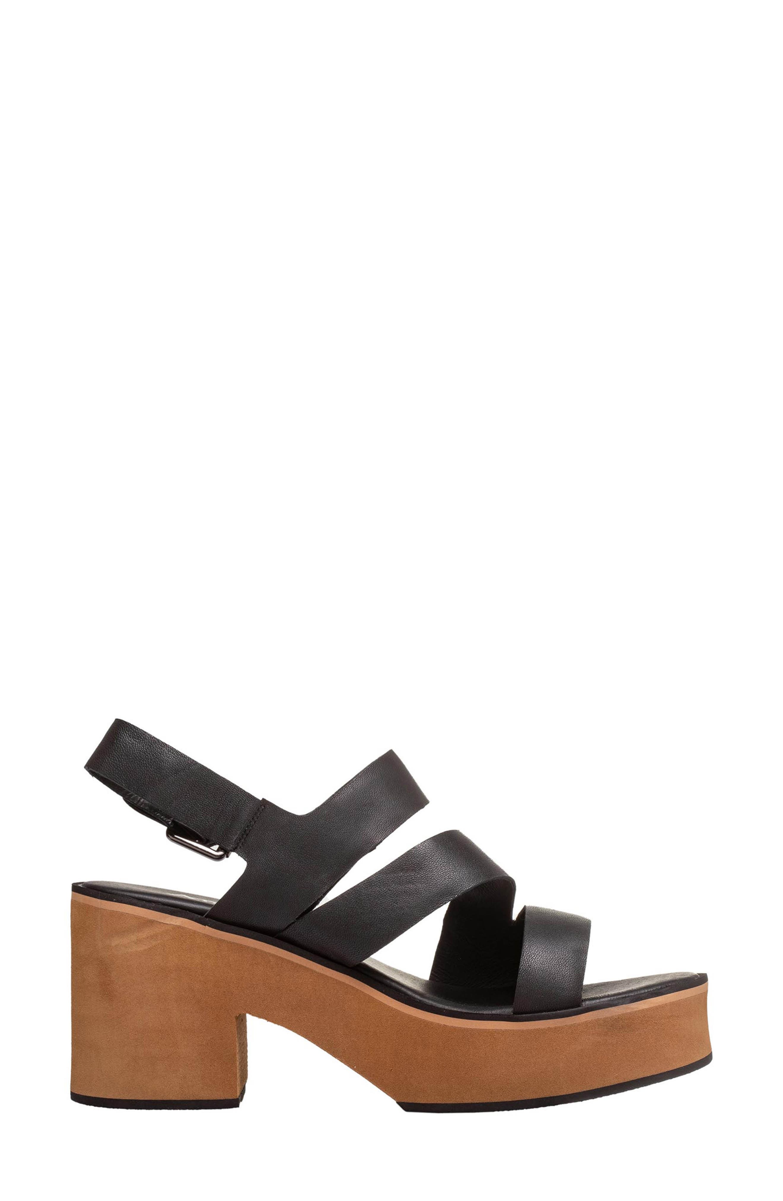 ANTELOPE Ina Platform Slingback Sandal, Alternate, color, Black