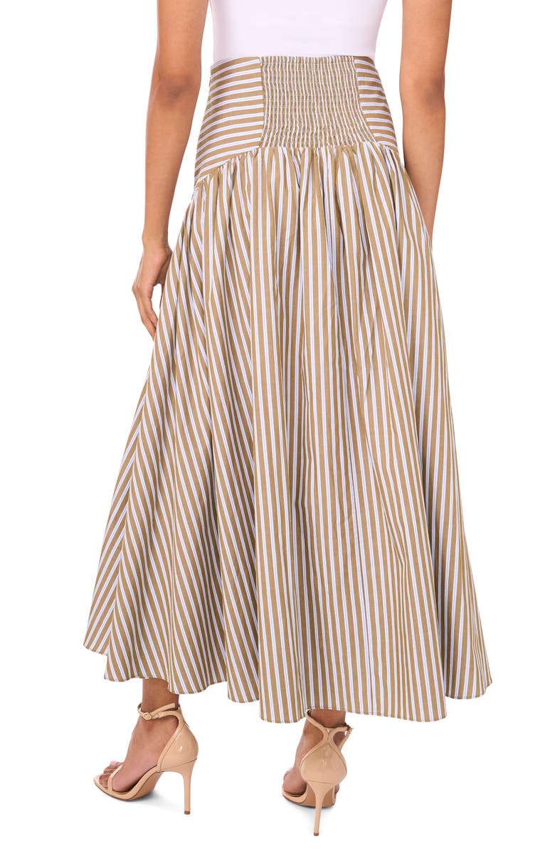 Parker The Talia Pleated Midi Skirt, Alternate, color, Blue/ Brown