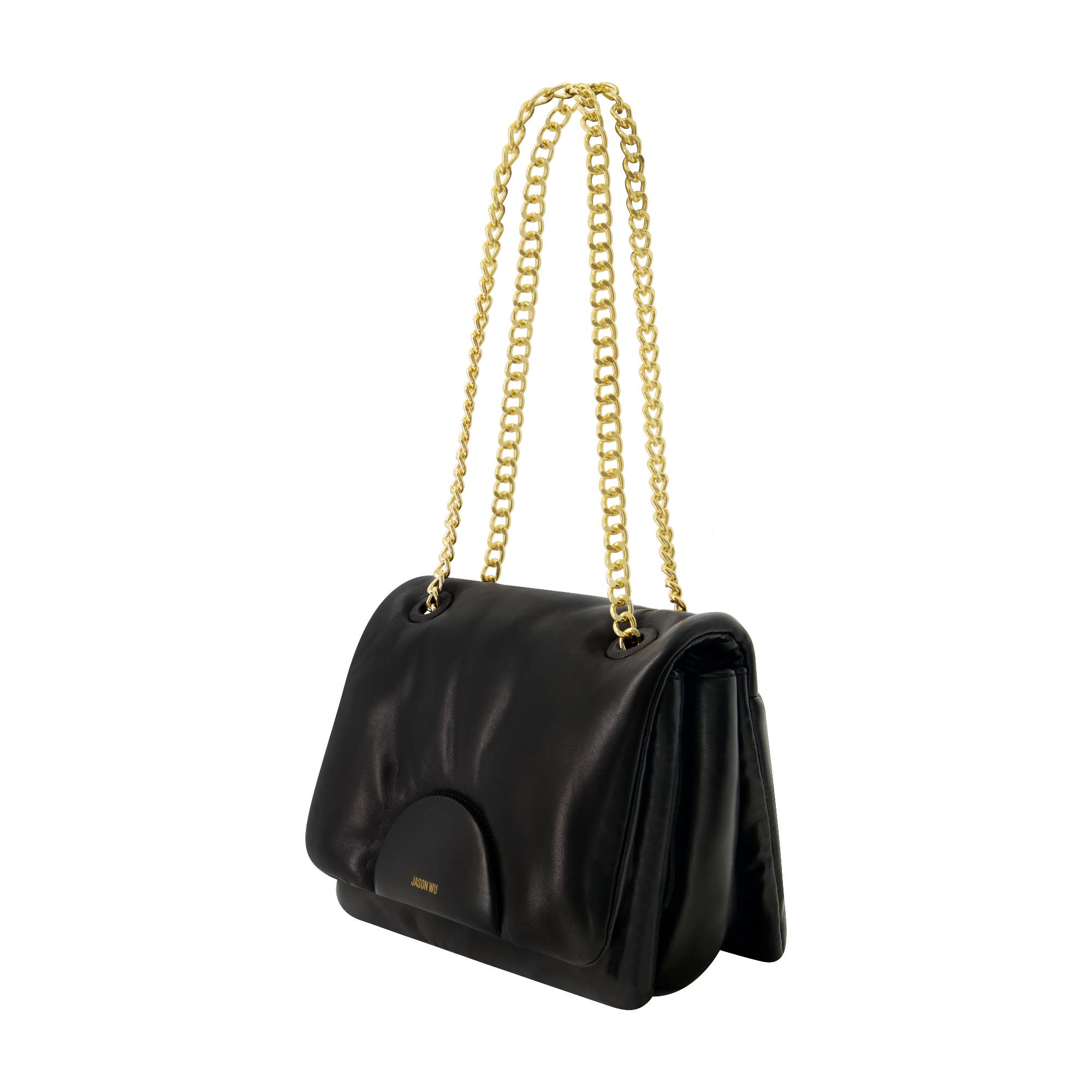 JASON WU Convertible Chain Shoulder Bag, Alternate, color, Black