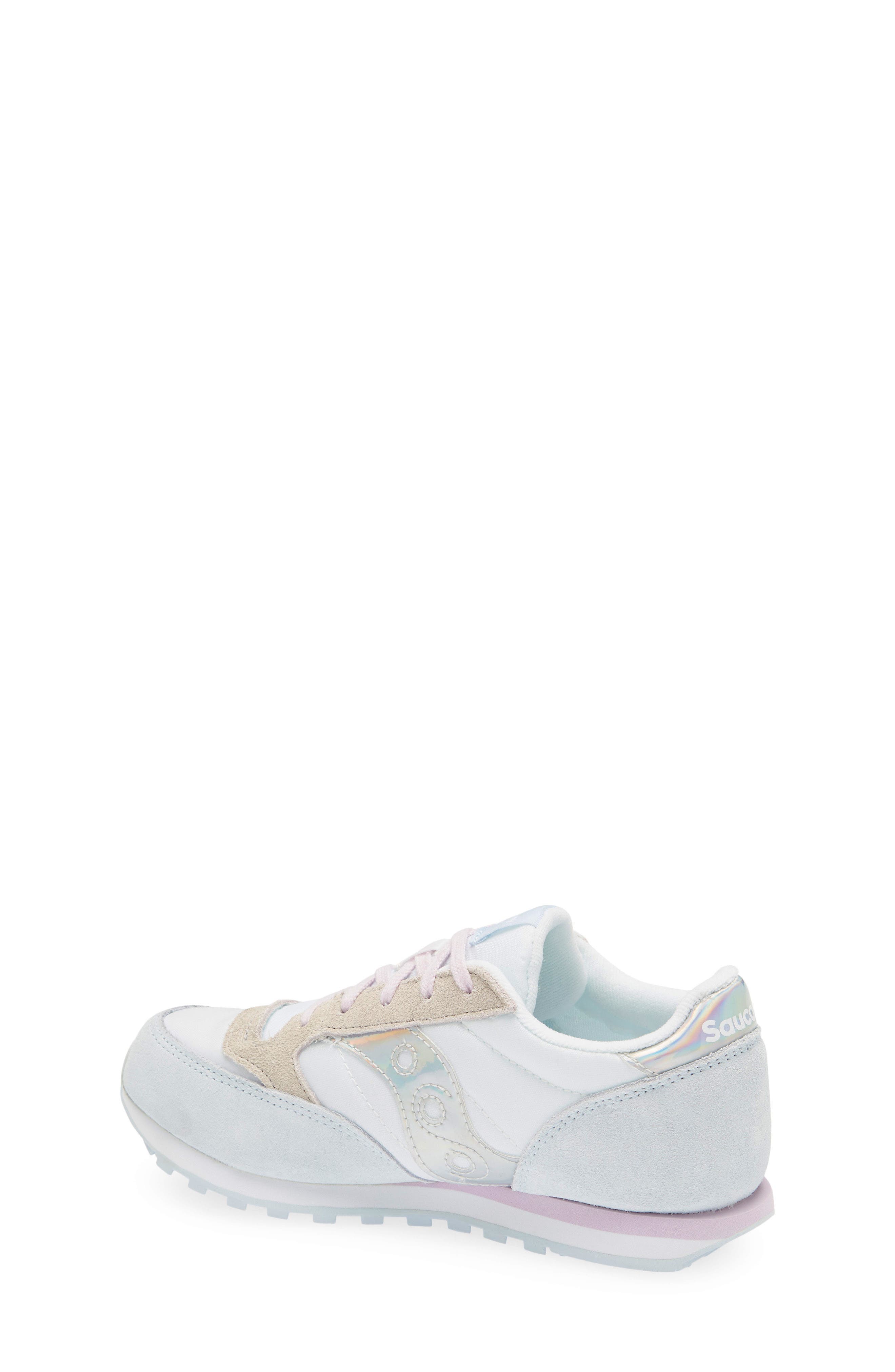 Saucony Kids' Jazz Original Sneaker, Alternate, color, White/ Blue