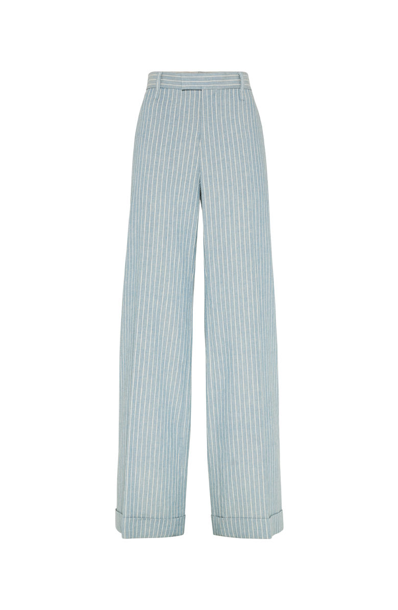 Brunello Cucinelli Loose Flared Trousers, Main, color, 