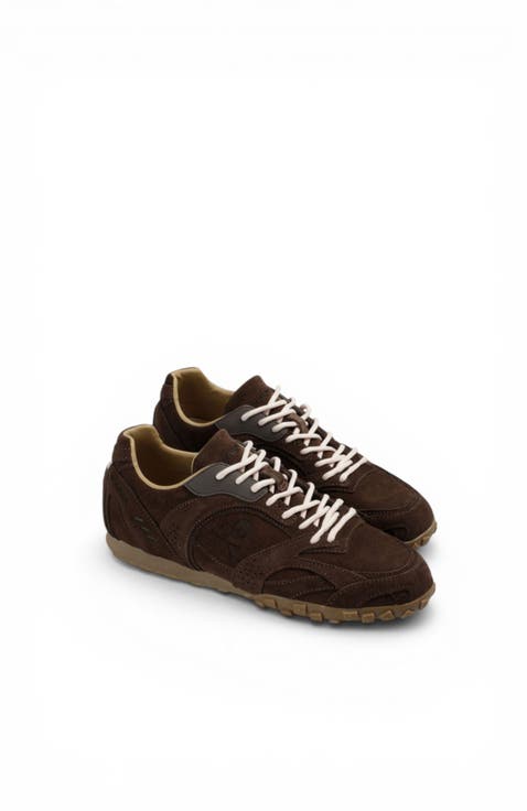 Suede Running Shoe