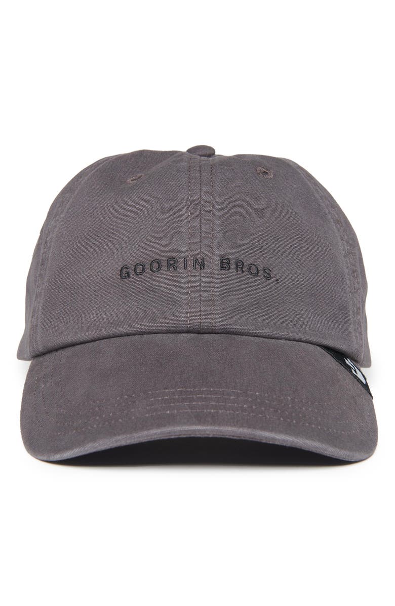 Goorin Bros. Papa Embroidered Baseball Cap, Main, color, Grey