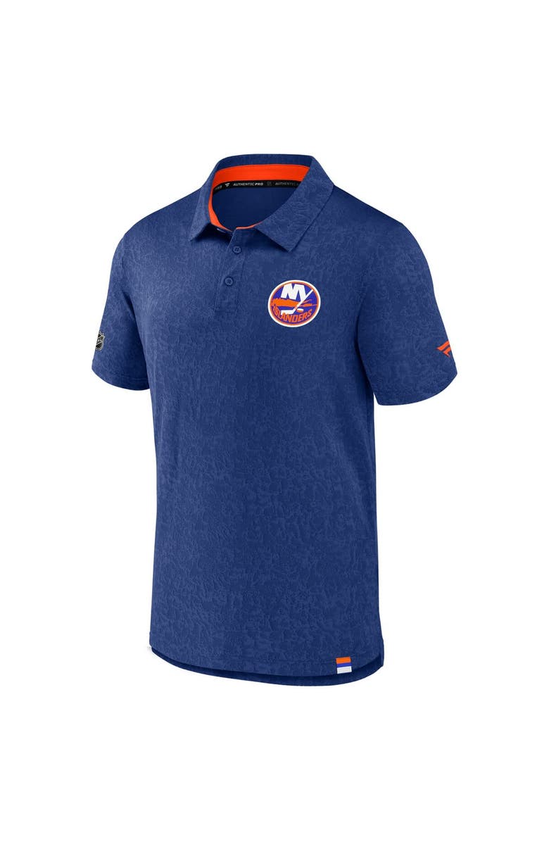 FANATICS Men's Fanatics  Royal New York Islanders Authentic Pro Jacquard Polo, Alternate, color, Royal