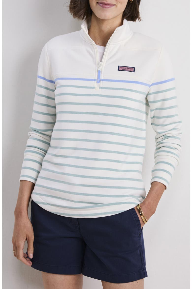 Stripe Shep Shirt, Main, color, BOTANICAL STRIPE