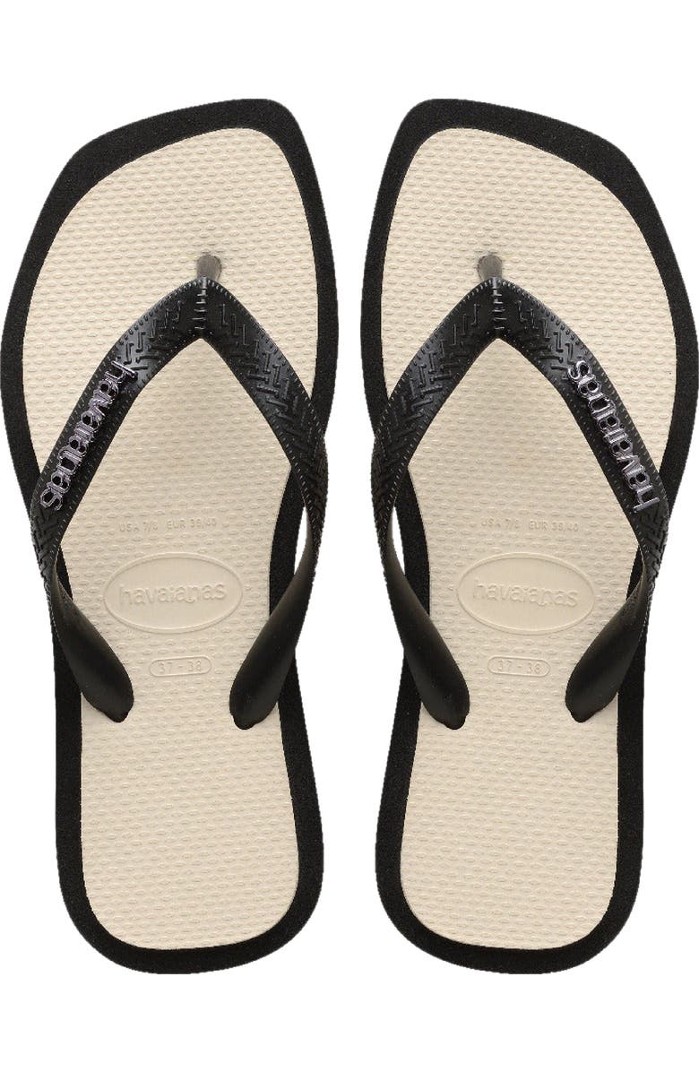 Havaianas Fusion Square Logo Flip Flop, Alternate, color,