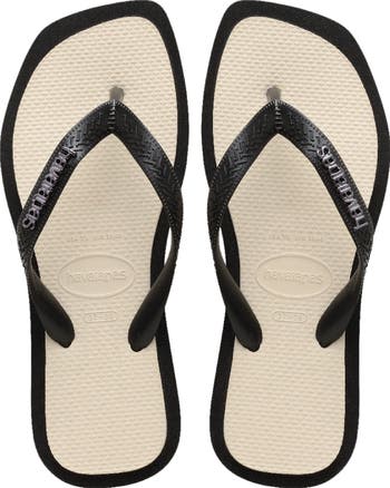 Fusion Square Logo Flip Flop