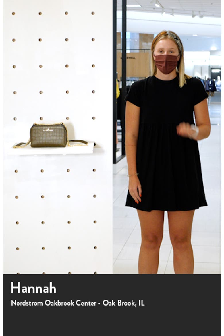 The Marc Jacobs The Croc Embossed Leather Crossbody Bag video