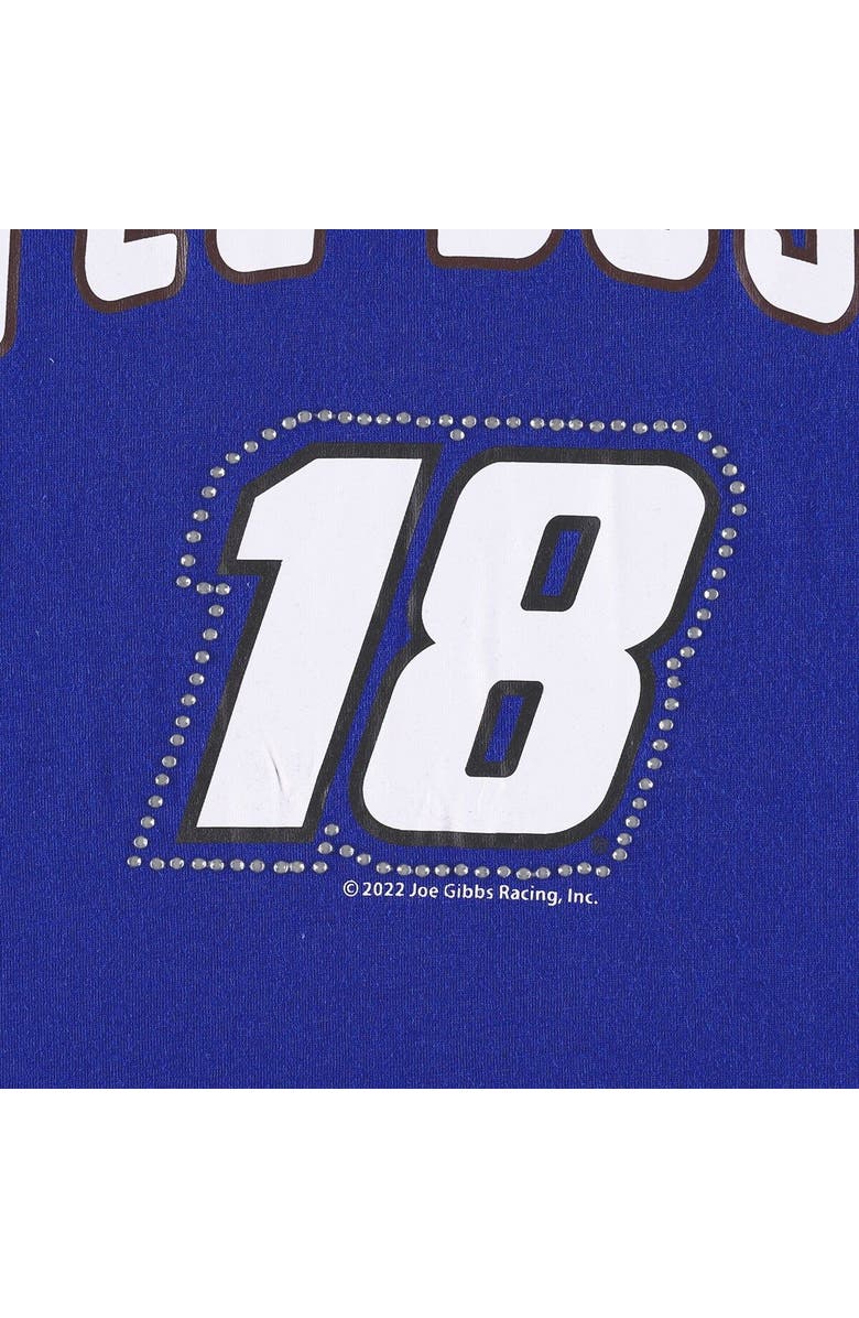 G-III 4HER BY CARL BANKS Women's G-III 4Her by Carl Banks Royal/Black Kyle Busch Box Score T-Shirt, Alternate, color, Royal