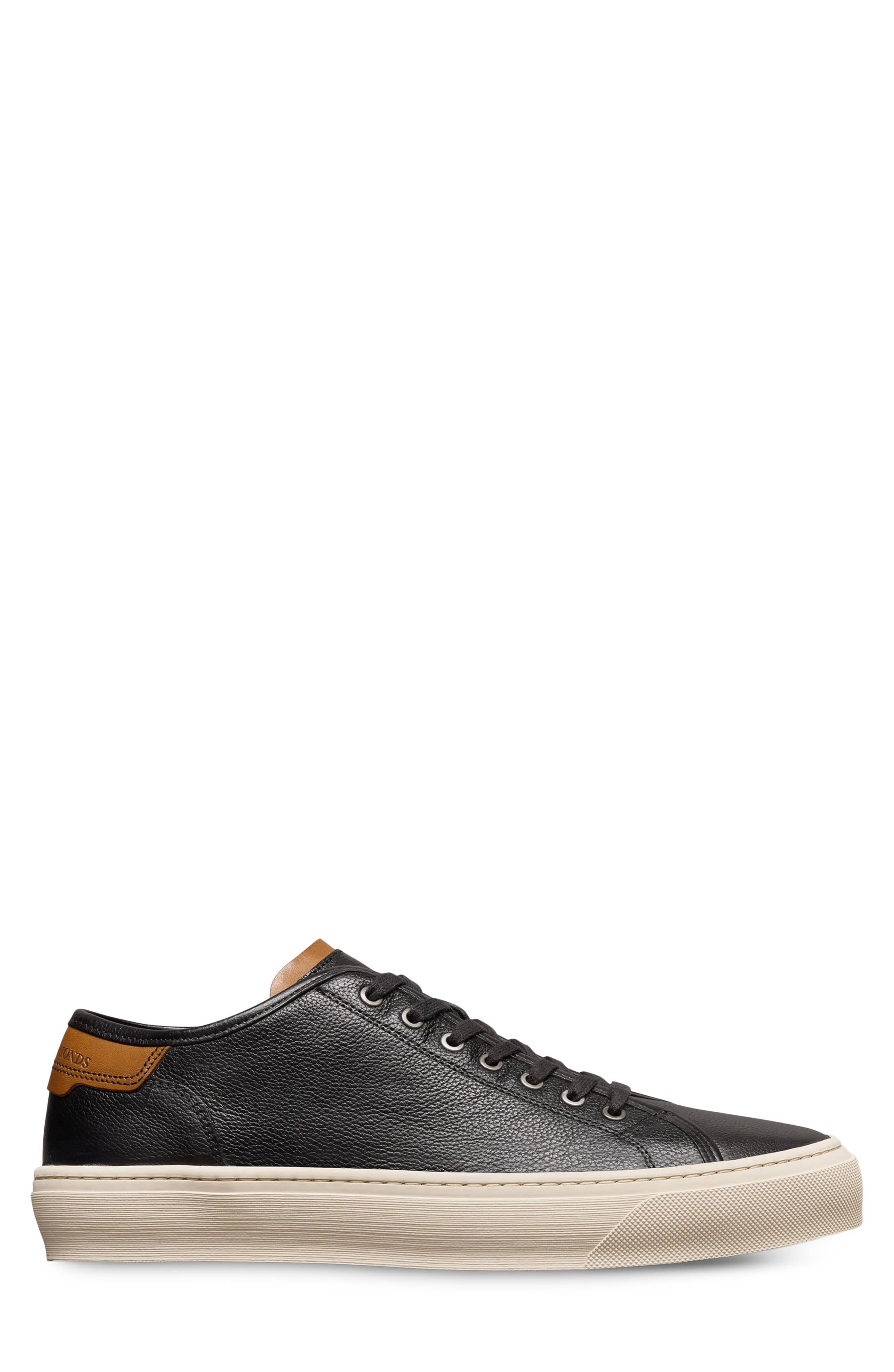 Allen Edmonds Jones Low Top Sneaker, Alternate, color, Black