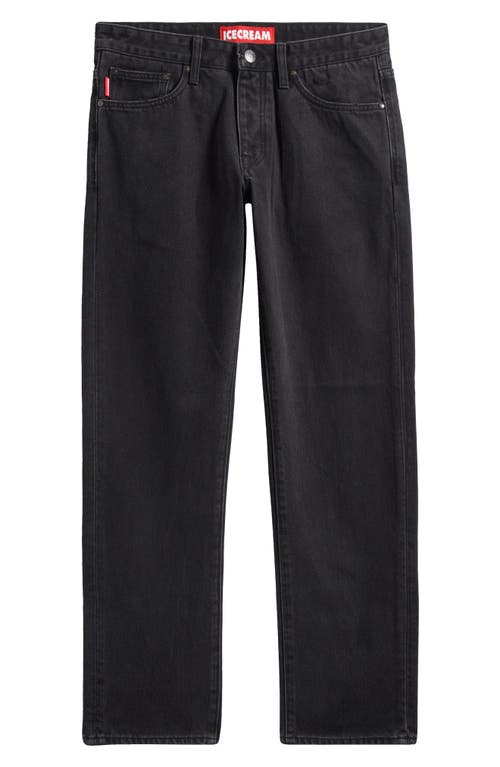 Icecream Icing Jeans In Black Caramel