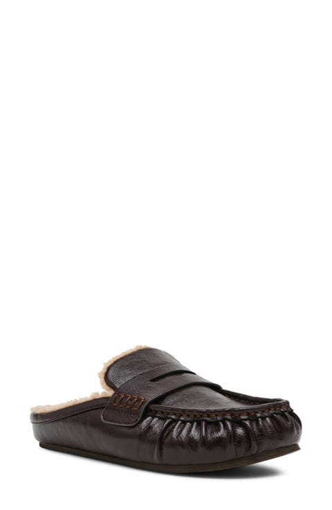 Peluma Faux Fur Lined Mule