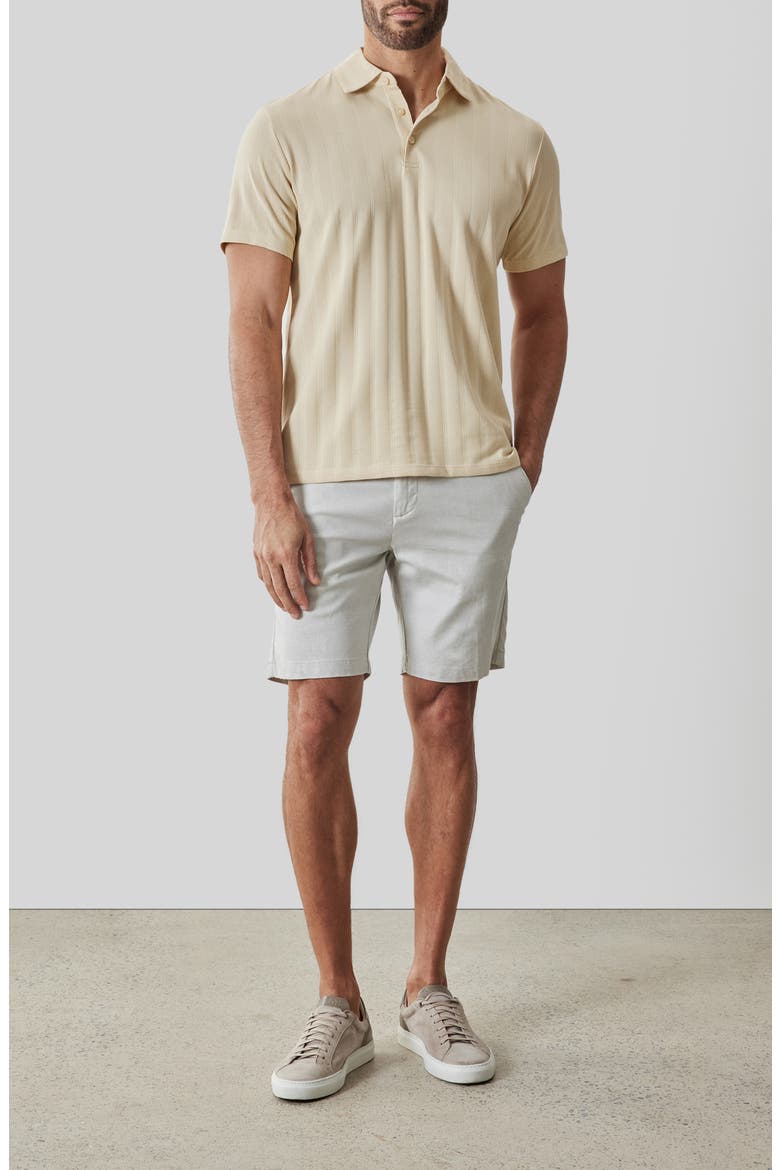 Caspian Rib Polo, Alternate, color, SOFT YELLOW
