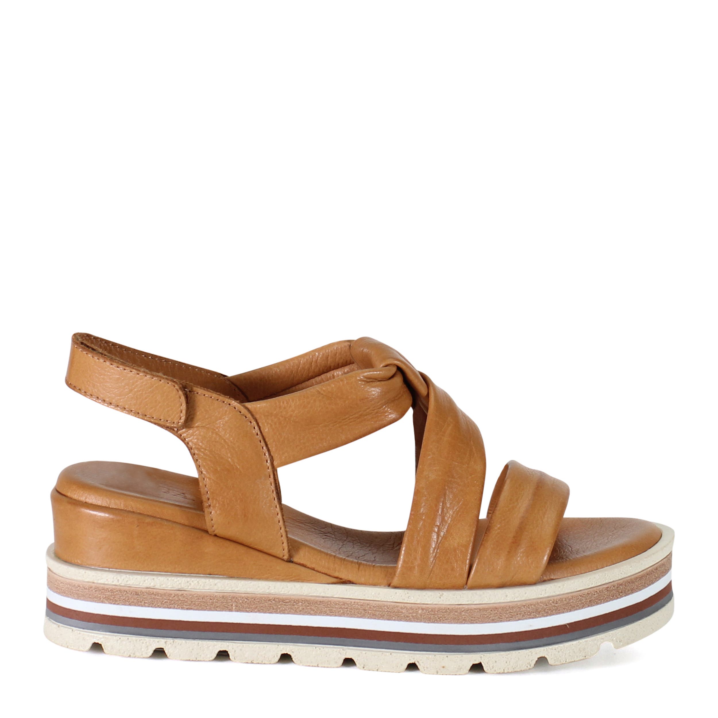 Diba True MELLEN CAMP Leather Platform Sandal, Alternate, color, Coconut