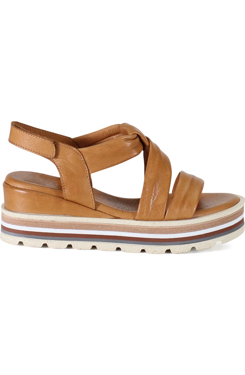Diba True MELLEN CAMP Leather Platform Sandal, Alternate, color, Coconut