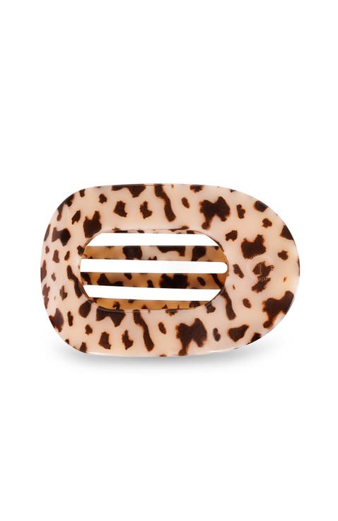 Large Flat Round Hair Clip