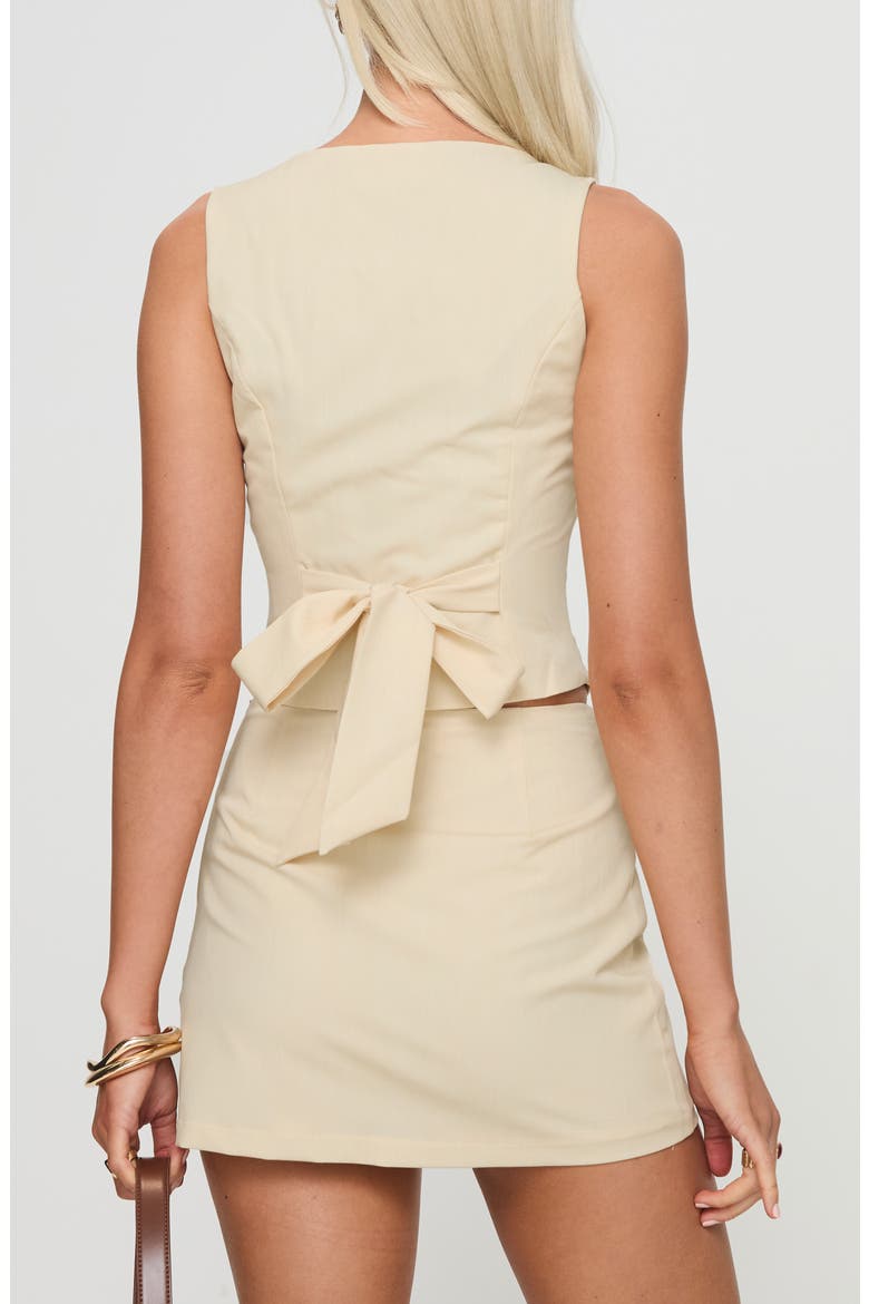 Hikaru Tank & Miniskirt Set, Alternate, color, CREAM